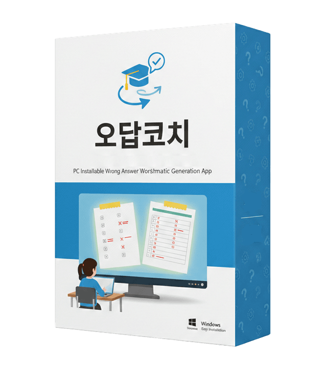 오답코치 앱 이미지